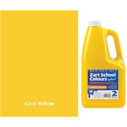 Zart School Colours 2L Cool (Mixing) Yellow_2